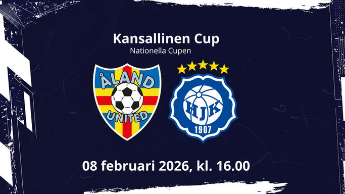 Åland United - HJK (Nationella Cupen)